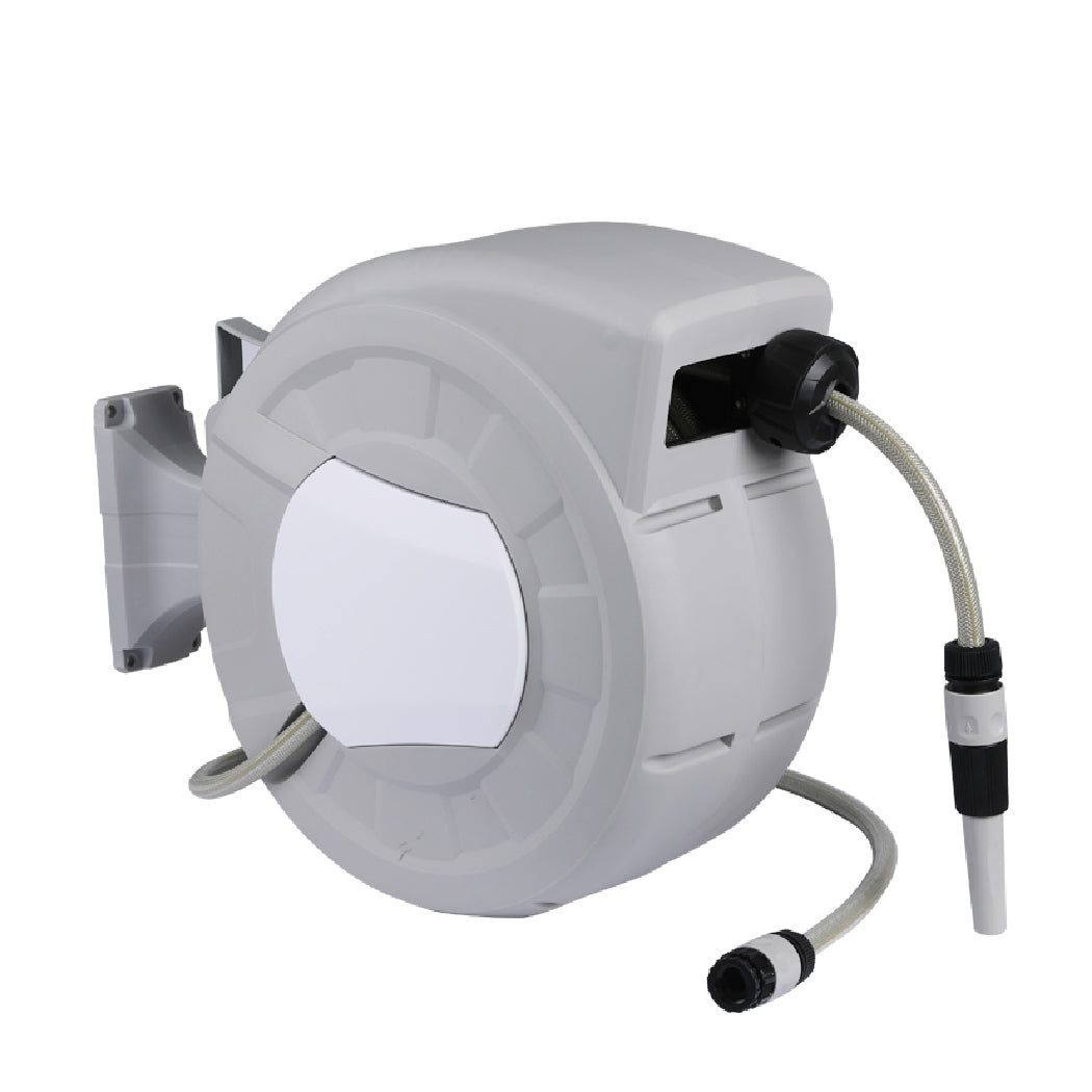 Hose Reel Retractable Water Garden Storage 25M-1919892888163061761