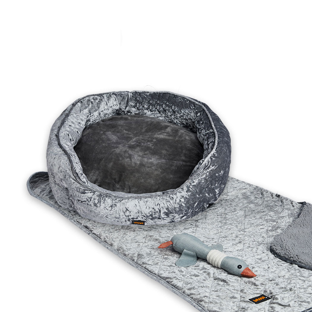 PaWz Pet Bed Set Dog Cat Quilted Blanket-1954802396114849793