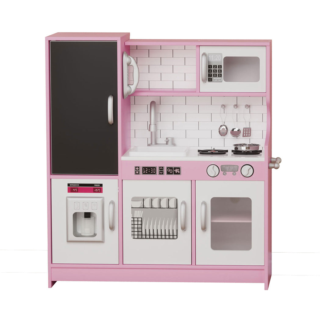 Bopeep Kids Kitchen Set Wooden Pretend Play Cooking Toy-1954802473877245953