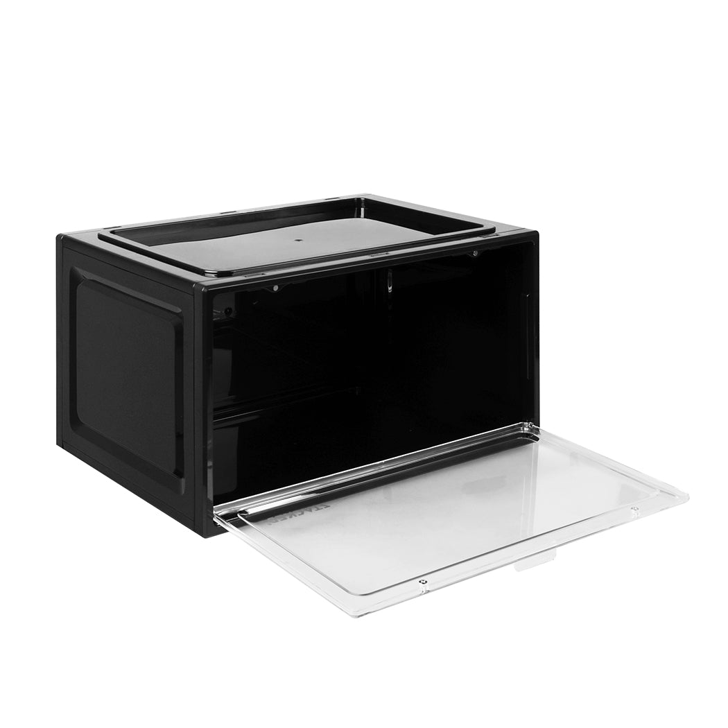 Stacked Shoe Box Acrylic Sneaker Display 1PC Black-1954802597147840513
