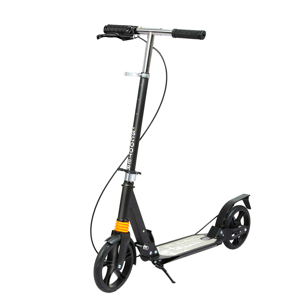 MONVELO Adult Commuter Foldable Scooter Black-1954802392247701505