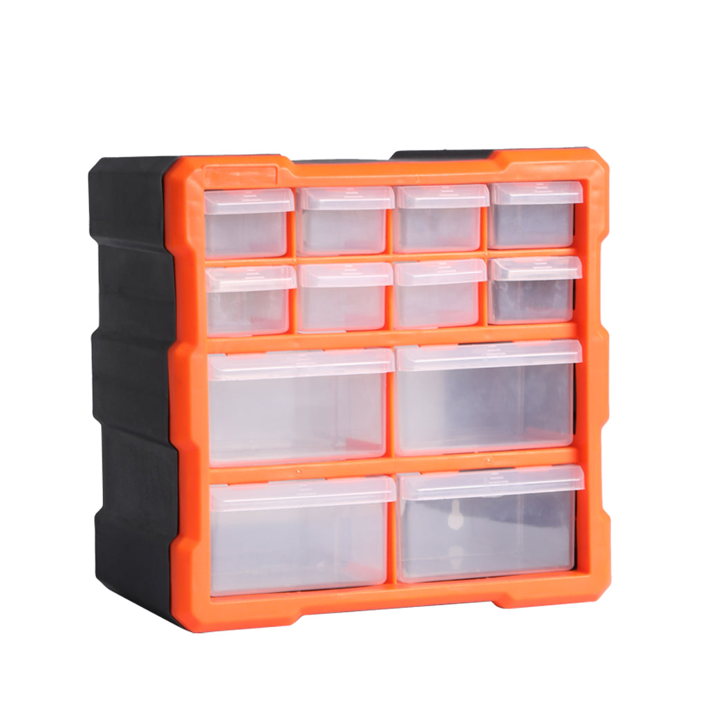 Traderight Tool Storage Cabinet Organiser 12 Drawers-1910113100187701249