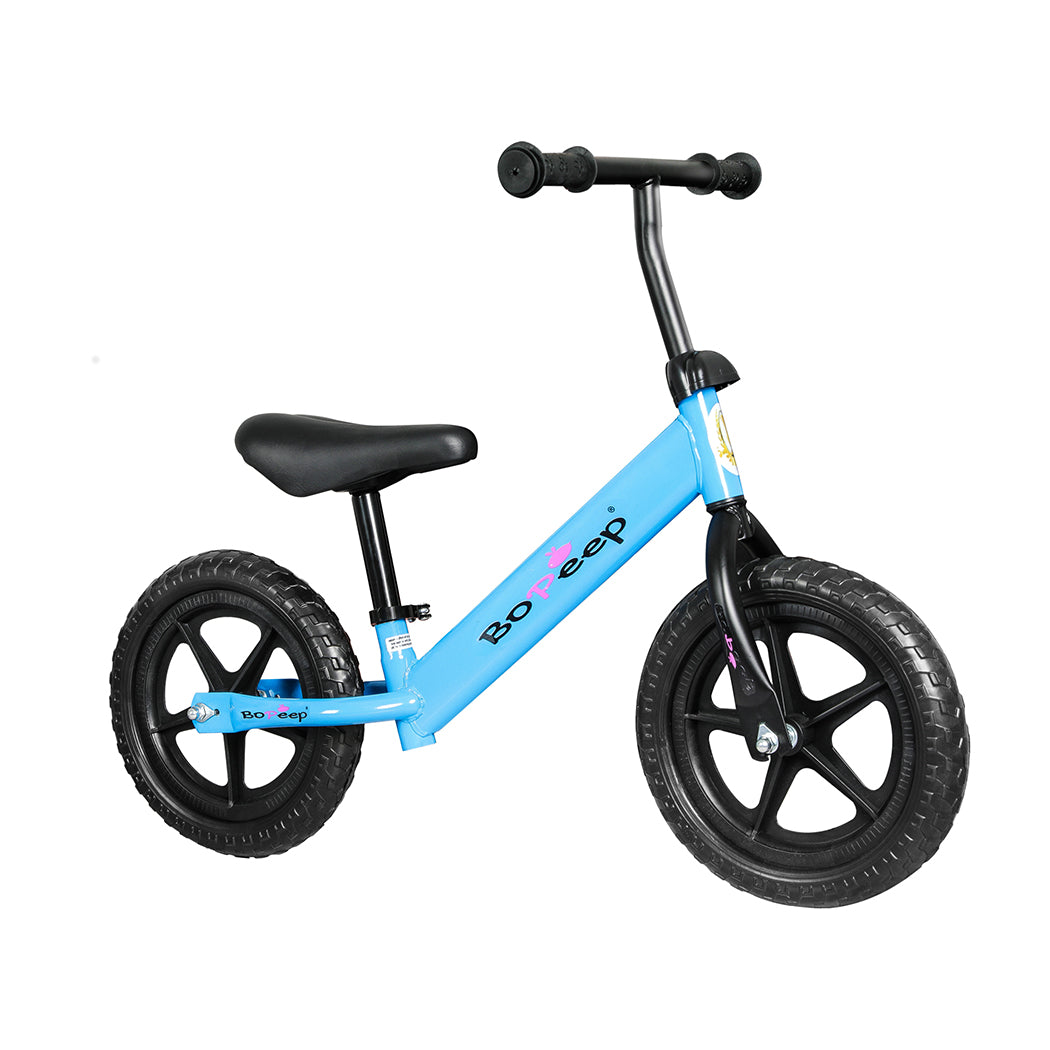 BoPeep Kids Balance Bike Ride On Toys Blue-1954802781378449409