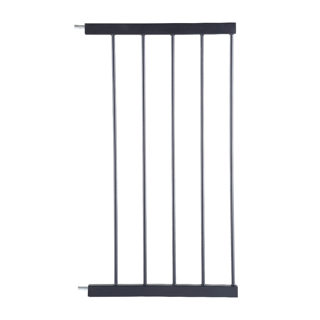 Levede Baby Safety Gate Adjustable Pet Black 45cm Extension-1954802908604272641