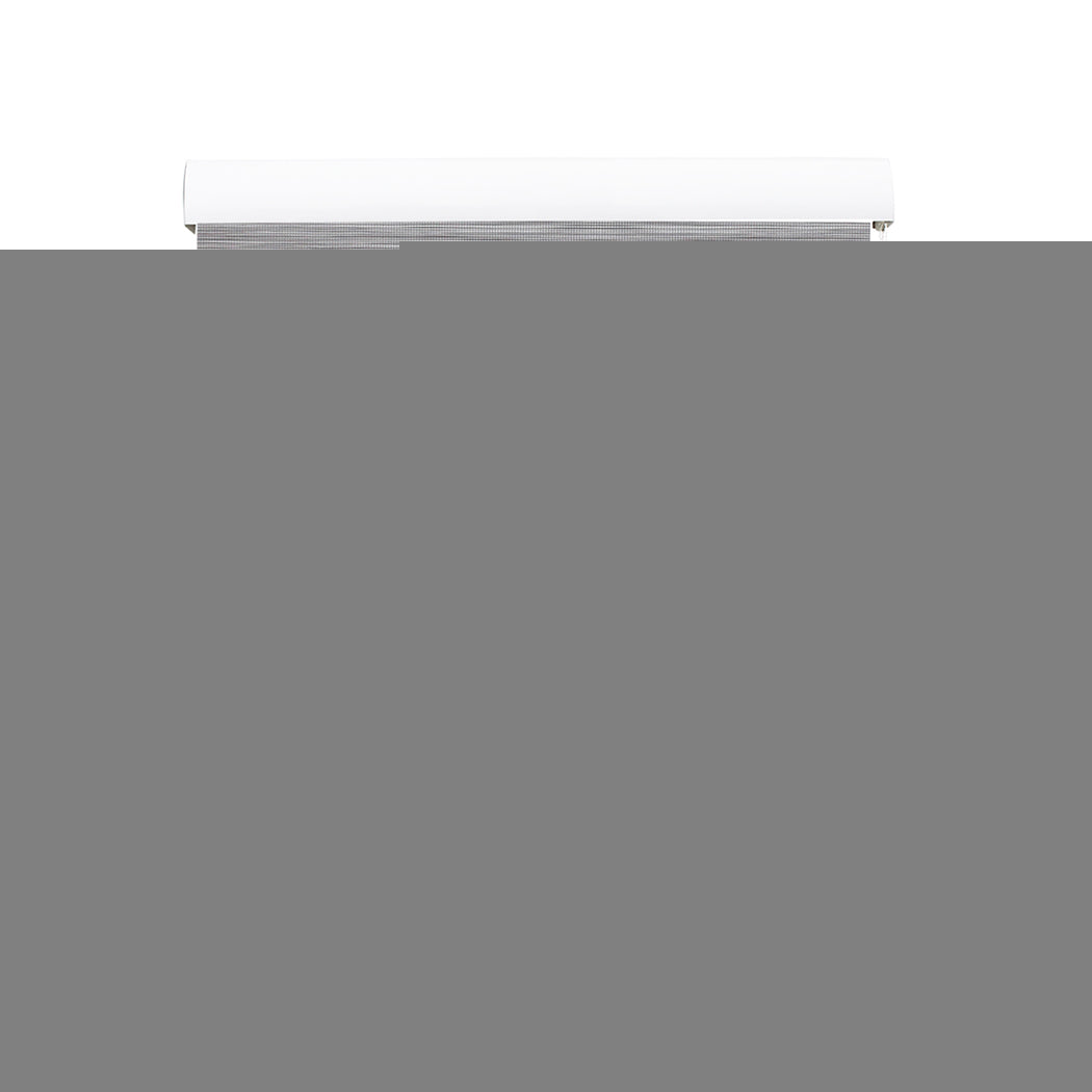 Marlow Blackout Zebra Roller Blind Curtains 180x210 Grey-1954802973611790337