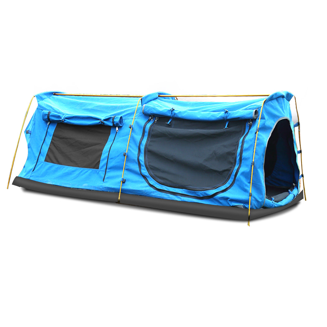 Mountview King Single Swag Camping Swags Blue-1954802648590979073