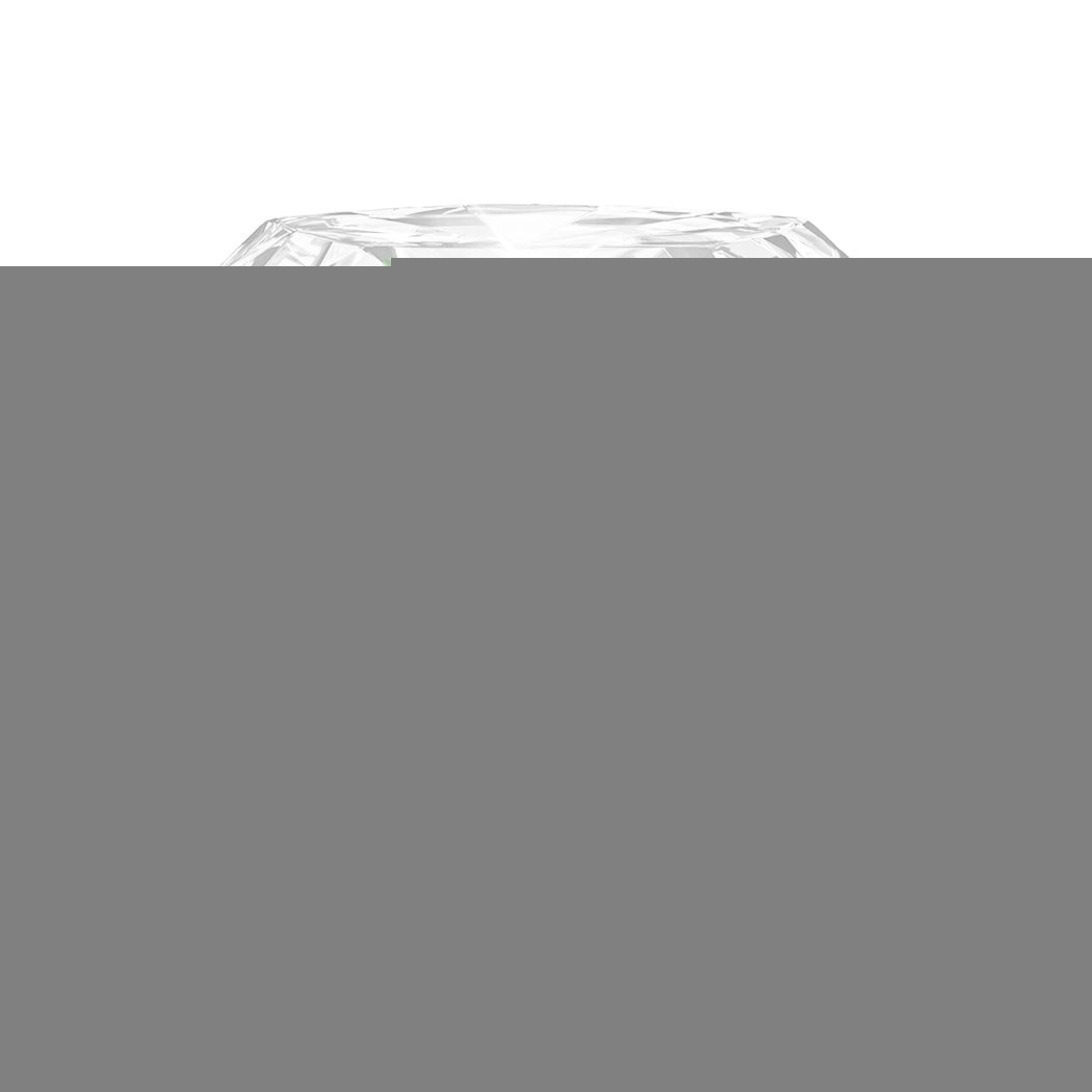 16 Pcs Clear Crystal Knobs Diamond 40mm Large Transparent-1954802684691353601