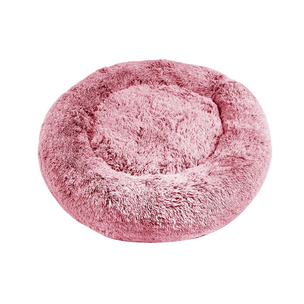PaWz Pet Bed Memory Foam Dog Donut Pink Medium-1954802572376281089
