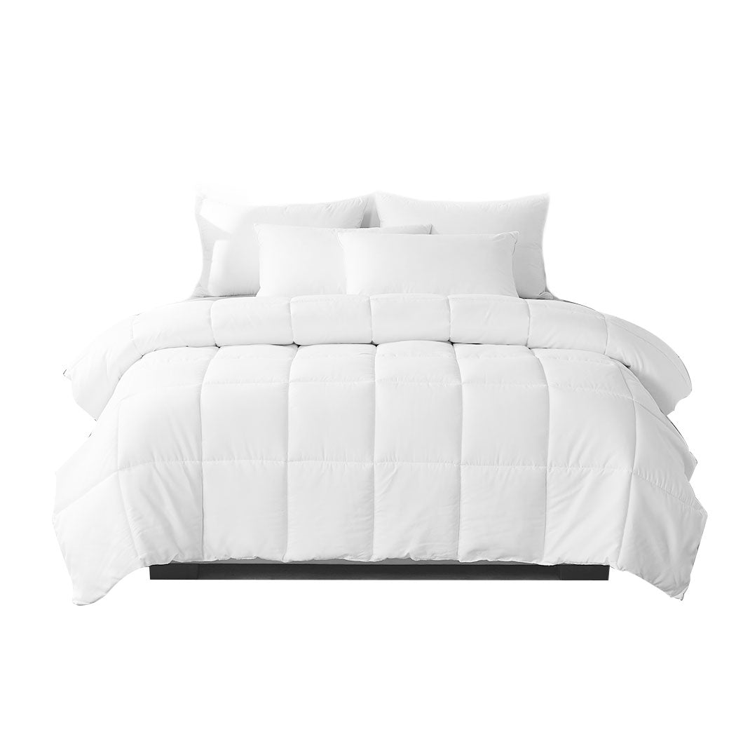 DreamZ Microfiber Quilt Doona Bedding King Single-1910112505393451009