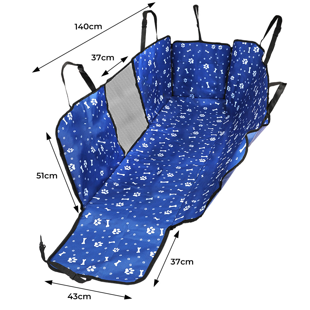 PaWz Pet Back Car Seat Cover Hammock Blue-1954802536816971778