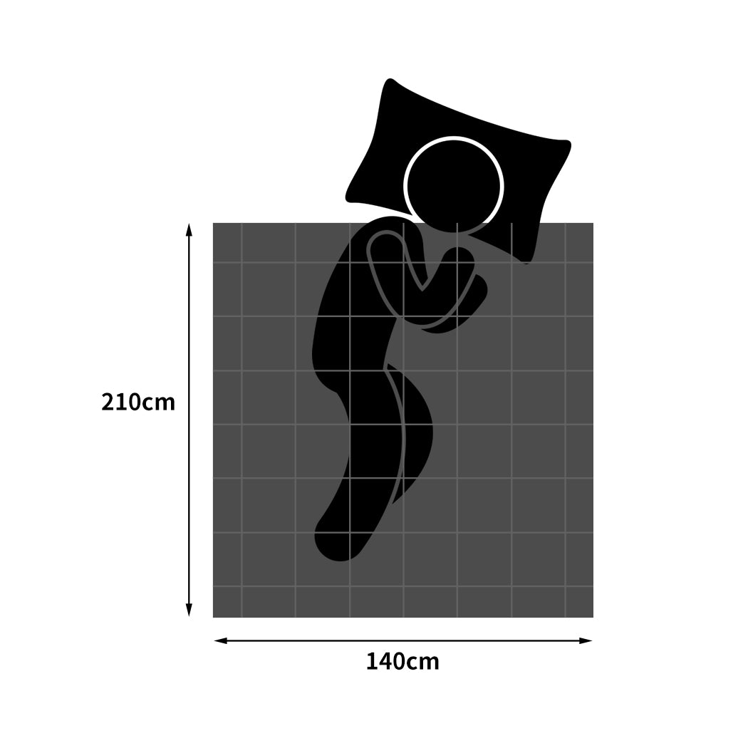 DreamZ Quilt Duvet Doona Microfibre Single-1919892830285860866