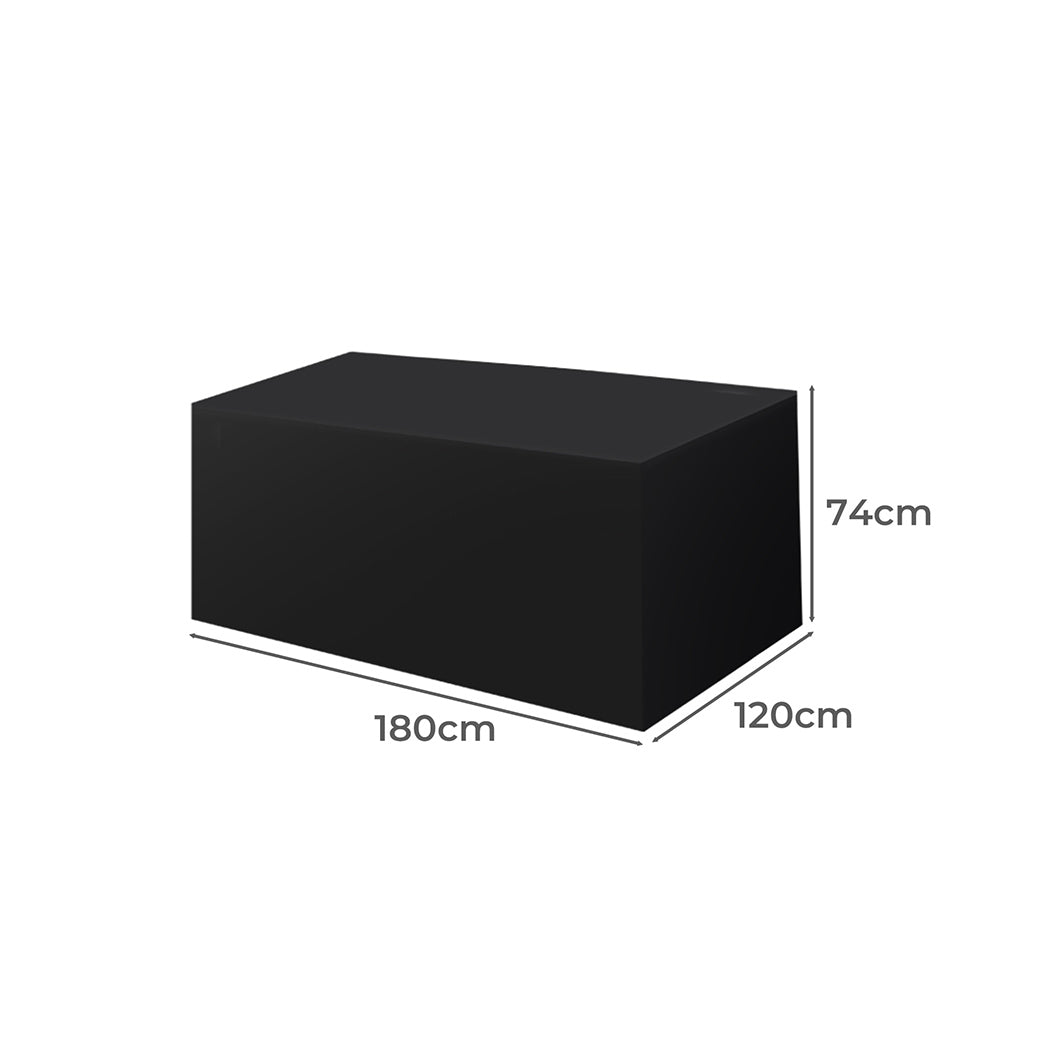 Marlow Outdoor Furniture Cover Garden Black 180CM-1954802880980586498