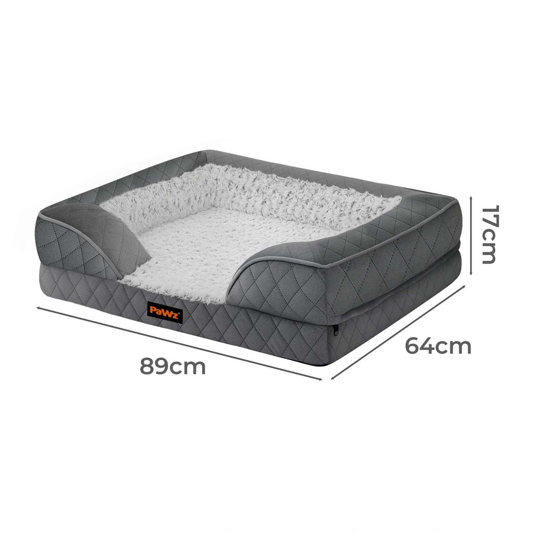 Pawz Orthopedic Memory Foam Pet Bed Dog Washable Mat-1973194193740369922