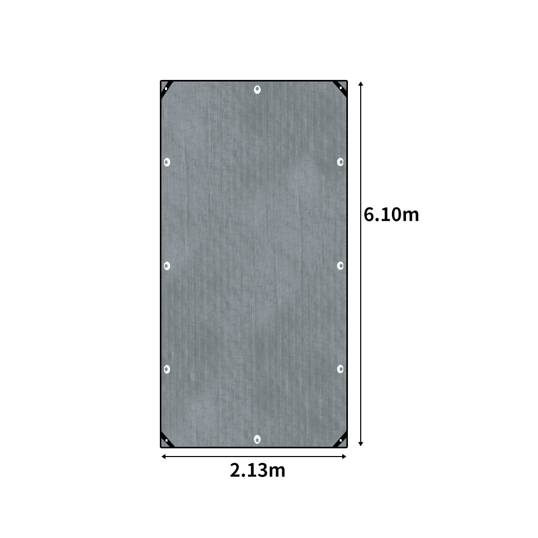 Manan Tarp Tarpaulin 200GSM Camping 2.13x6.1m-1954802674058792962