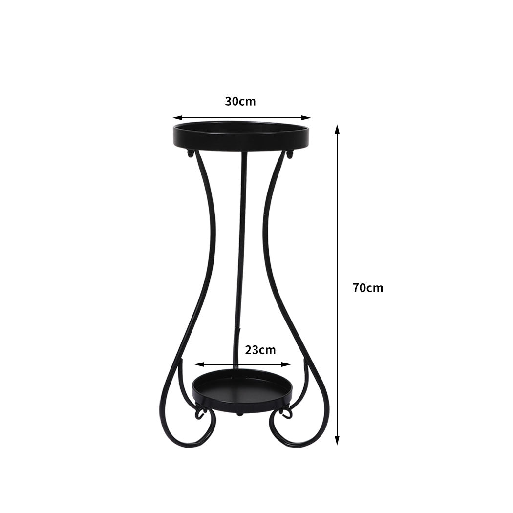 Levede Plant Stand 2 Tiers Outdoor Indoor Large-1910112298408742914