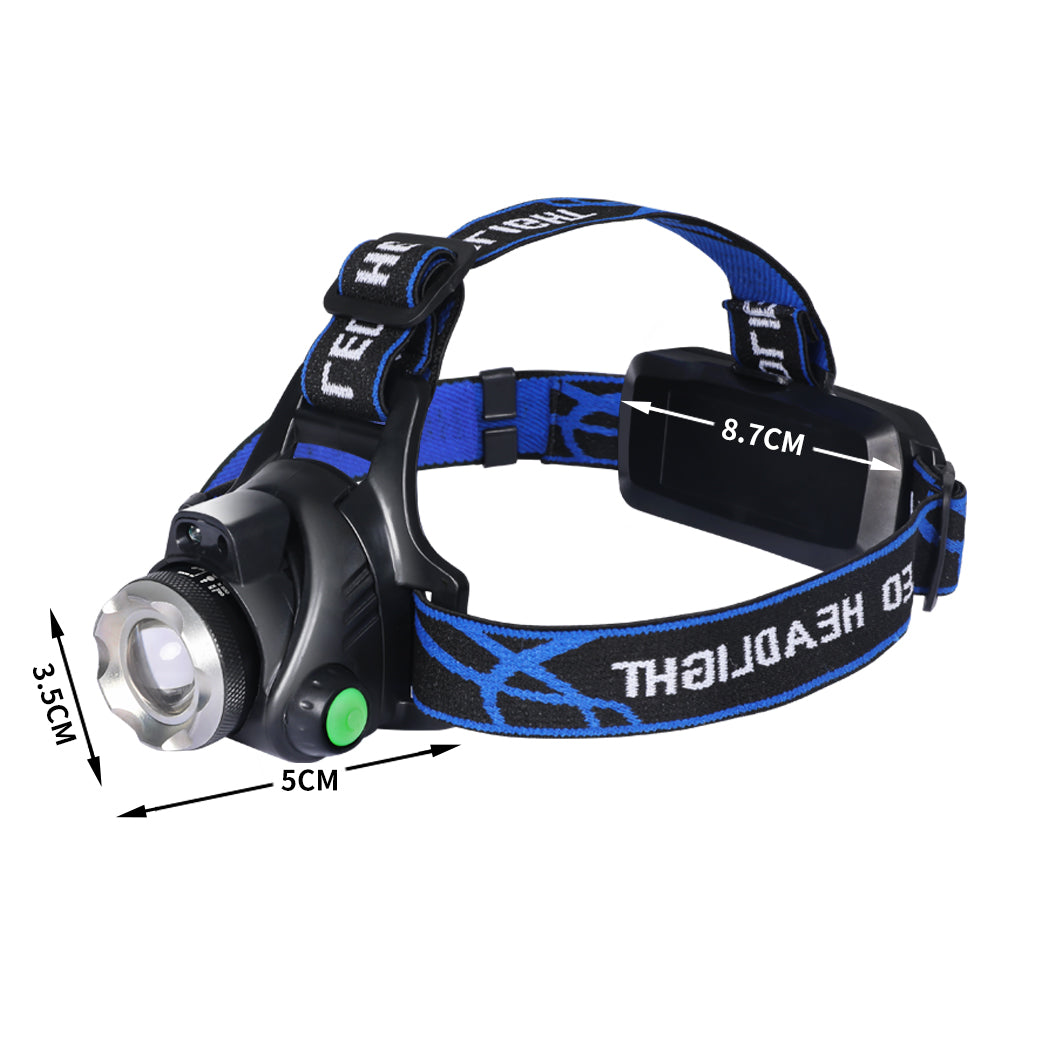 3x 500LM LED Headlamp Headlight Flashlight-1954802822377771010