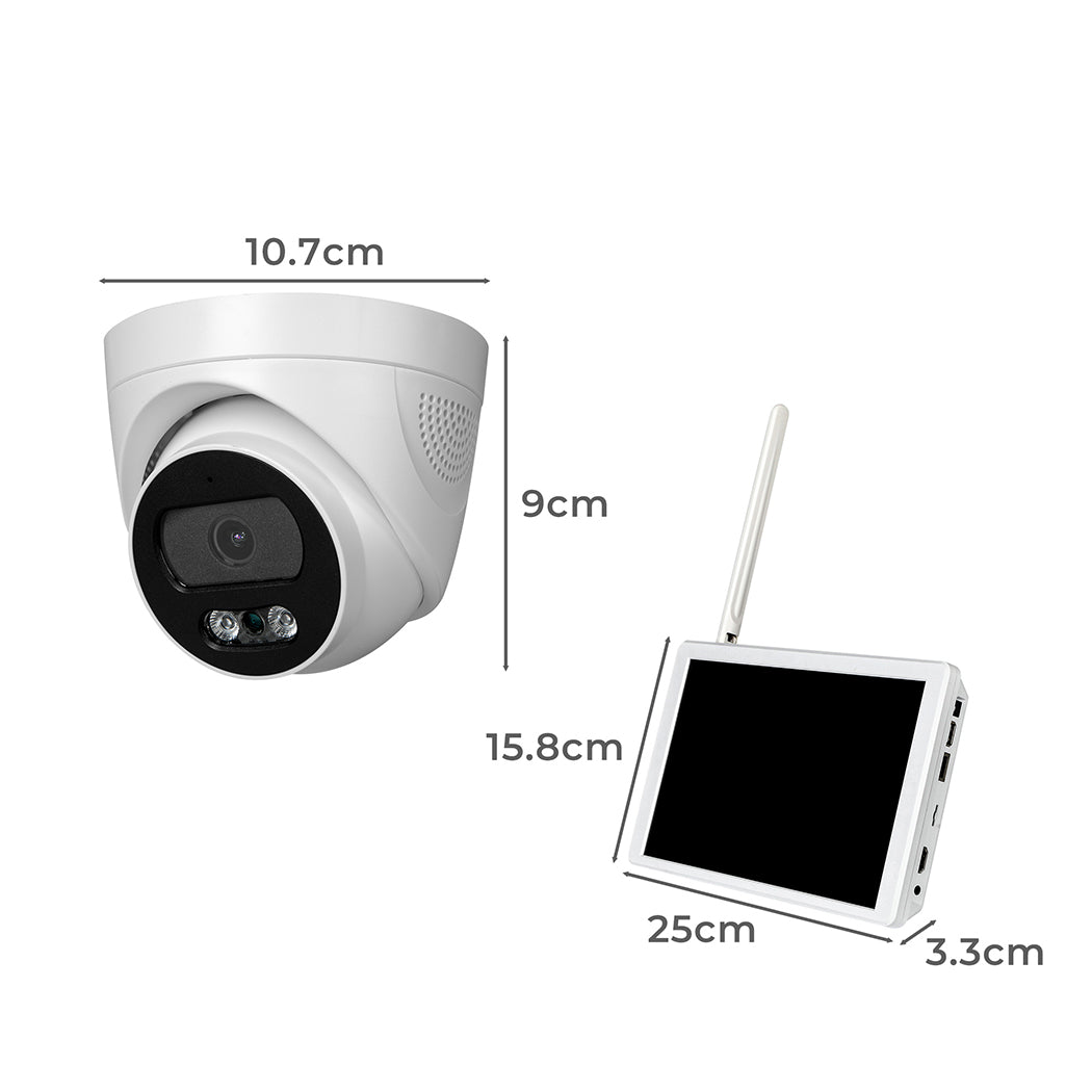 Wireless Security Camera System Set Round-1910112819349688322
