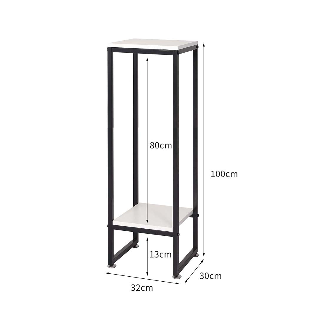 Levede Plant Stand Garden Home Outdoor White Large-1919892819170955266