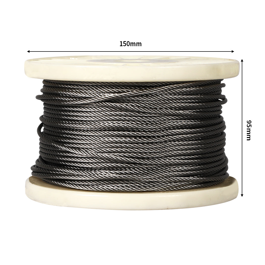 Traderight Wire Rope Stainless Steel 75M-1910113114960039938