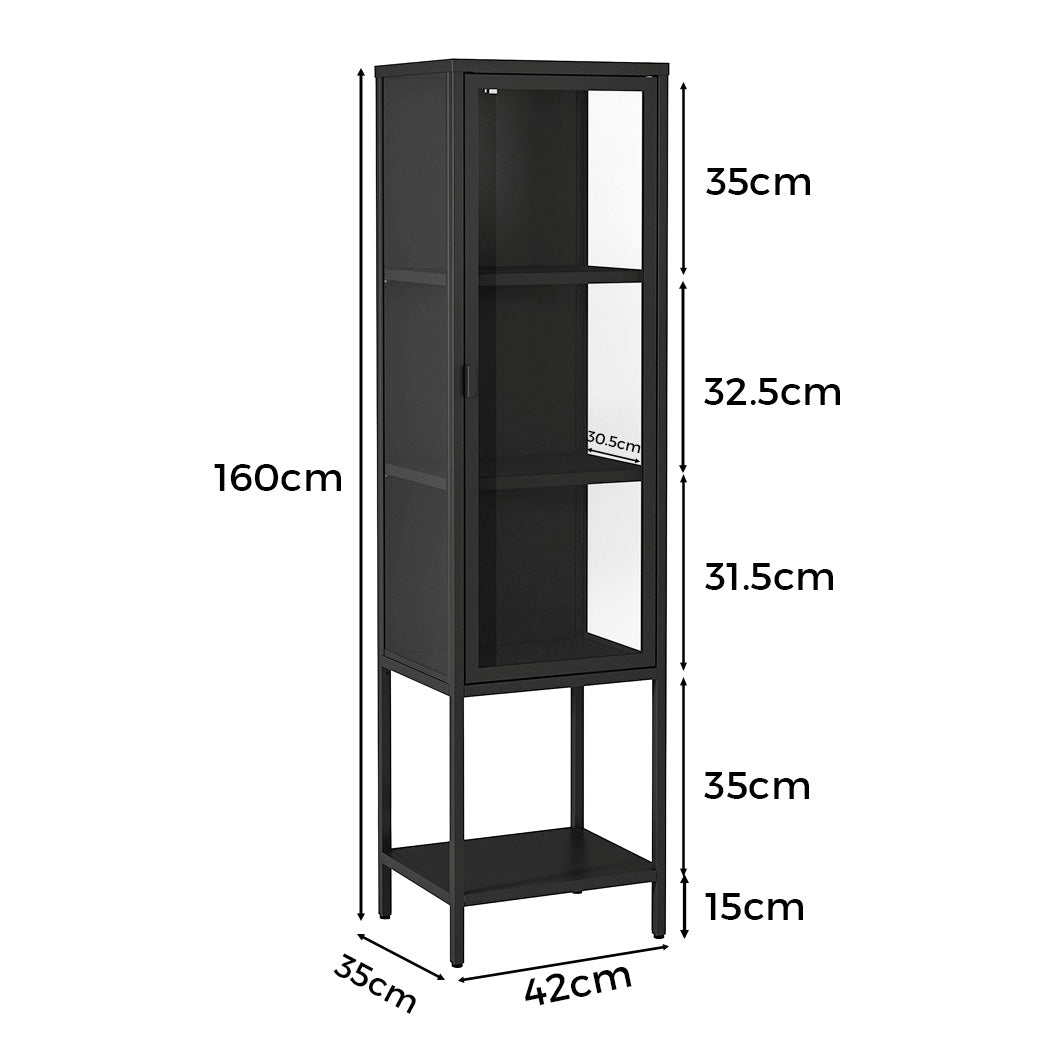 Stacked Glass Display Cabinet Collections Storage-1954802400137187330