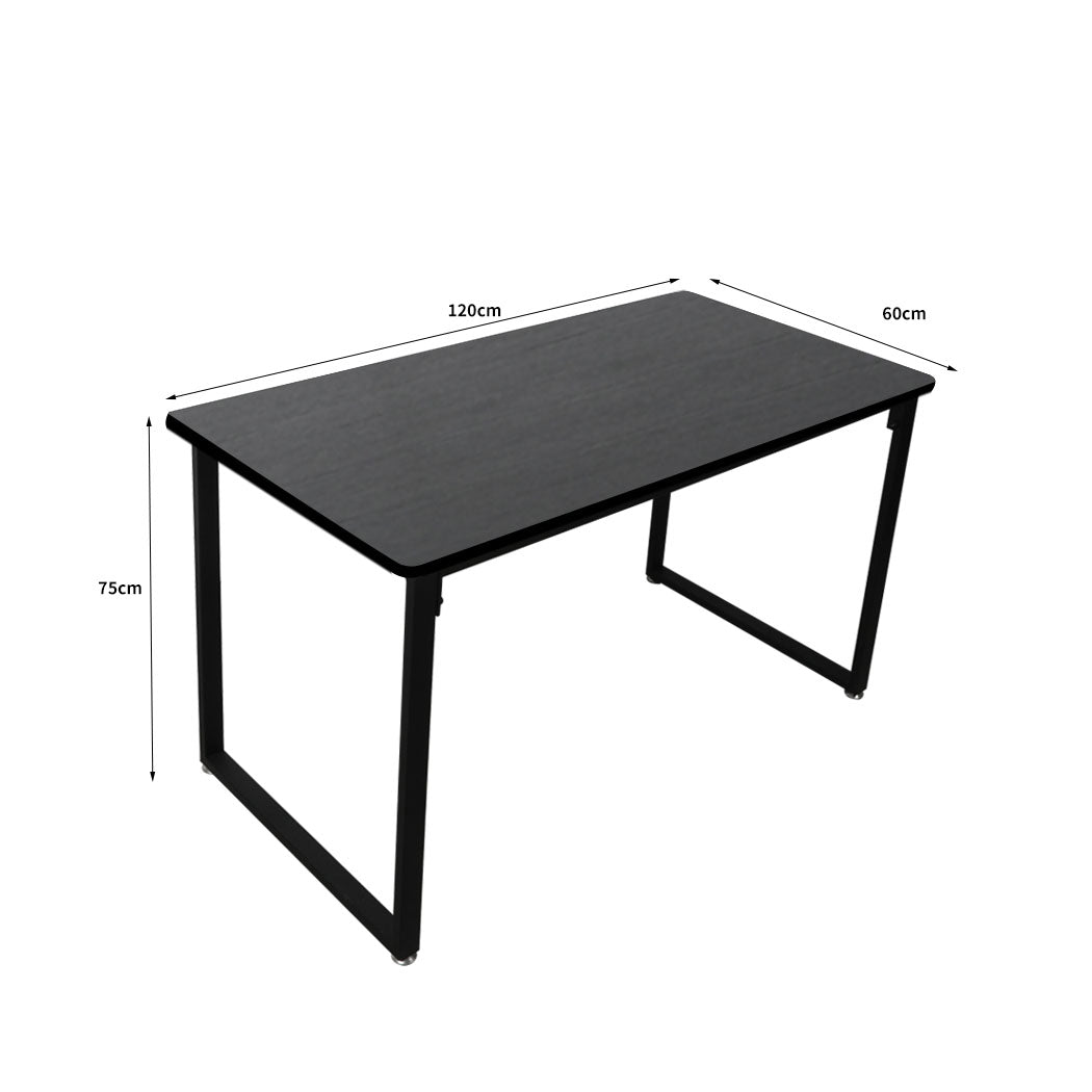 Levede Office Desk Computer Laptop Desks Black-1954803010425196546