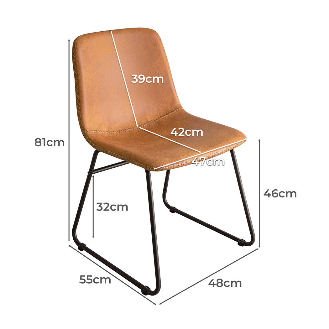 Levede 8x Dining Chairs Kitchen Table-1973193568180899842