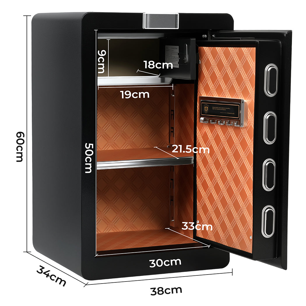 60L Digital Safe Large Security Safe Box Money Safe Box-1954802455850127362