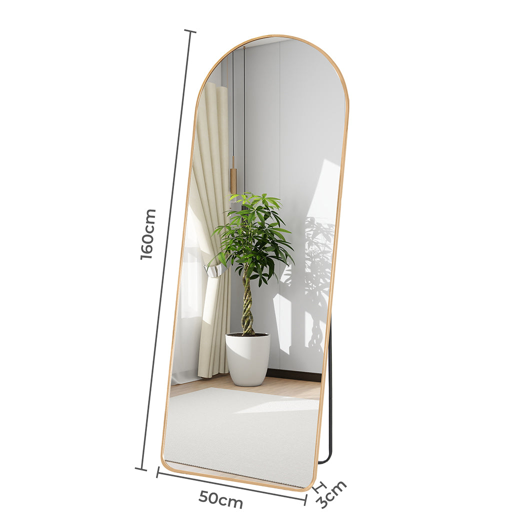 Yezi 160CM Arched Full Length Mirror-1954802410660696066