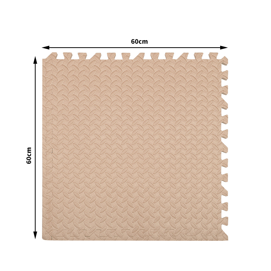 Bopeep EVA Foam Kids Play Mat Floor Beige-1954802770922049538
