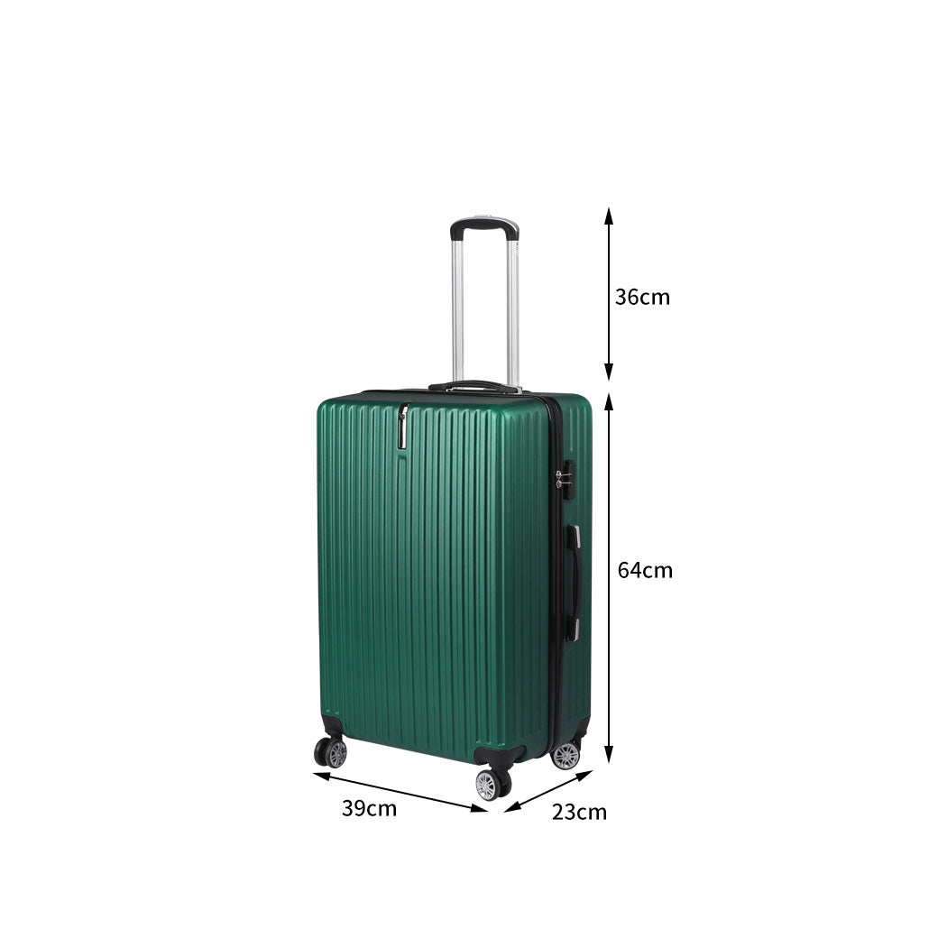 Slimbridge 24" Inch Luggage Suitcase Green 24 inch-1954802810637914114