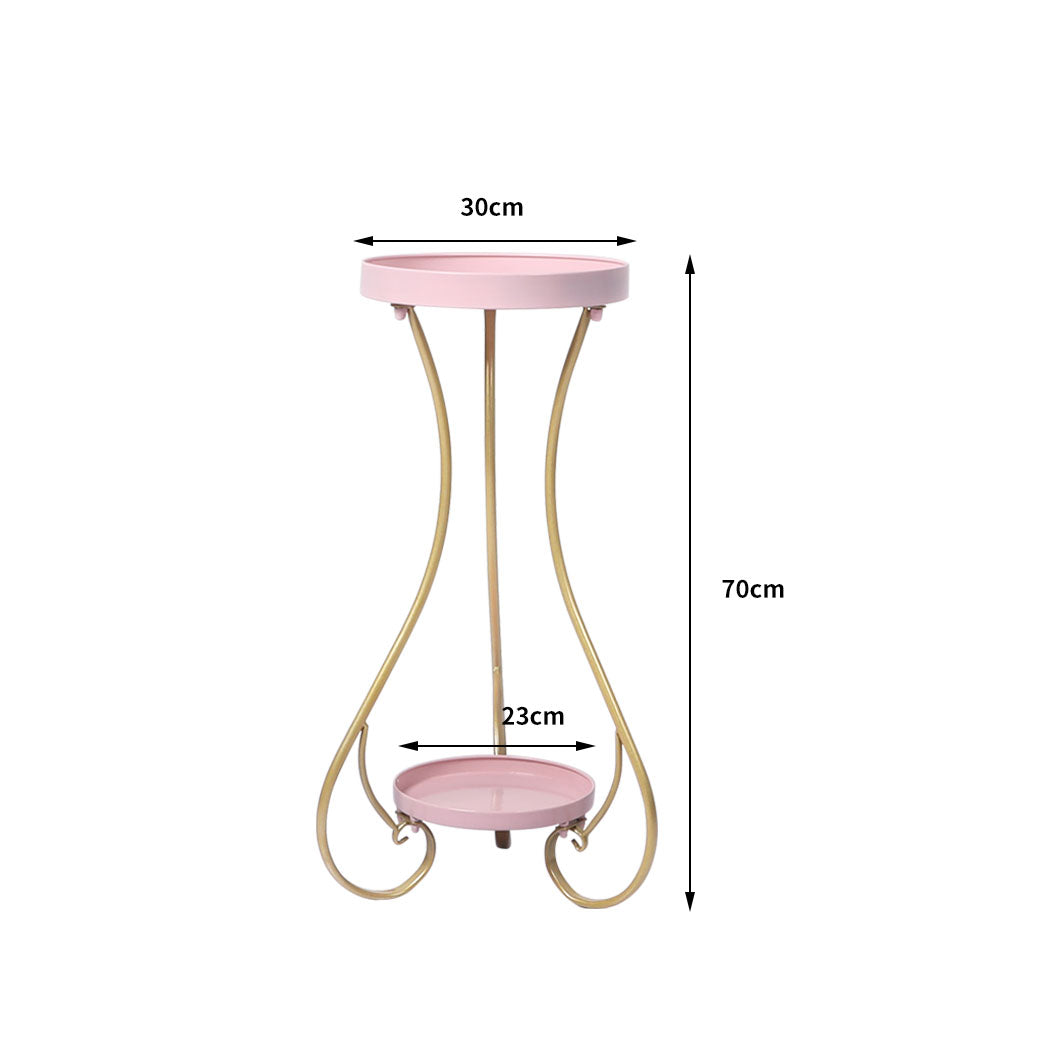 Levede Plant Stand 2 Tiers Outdoor Indoor Large-1910112298907865090