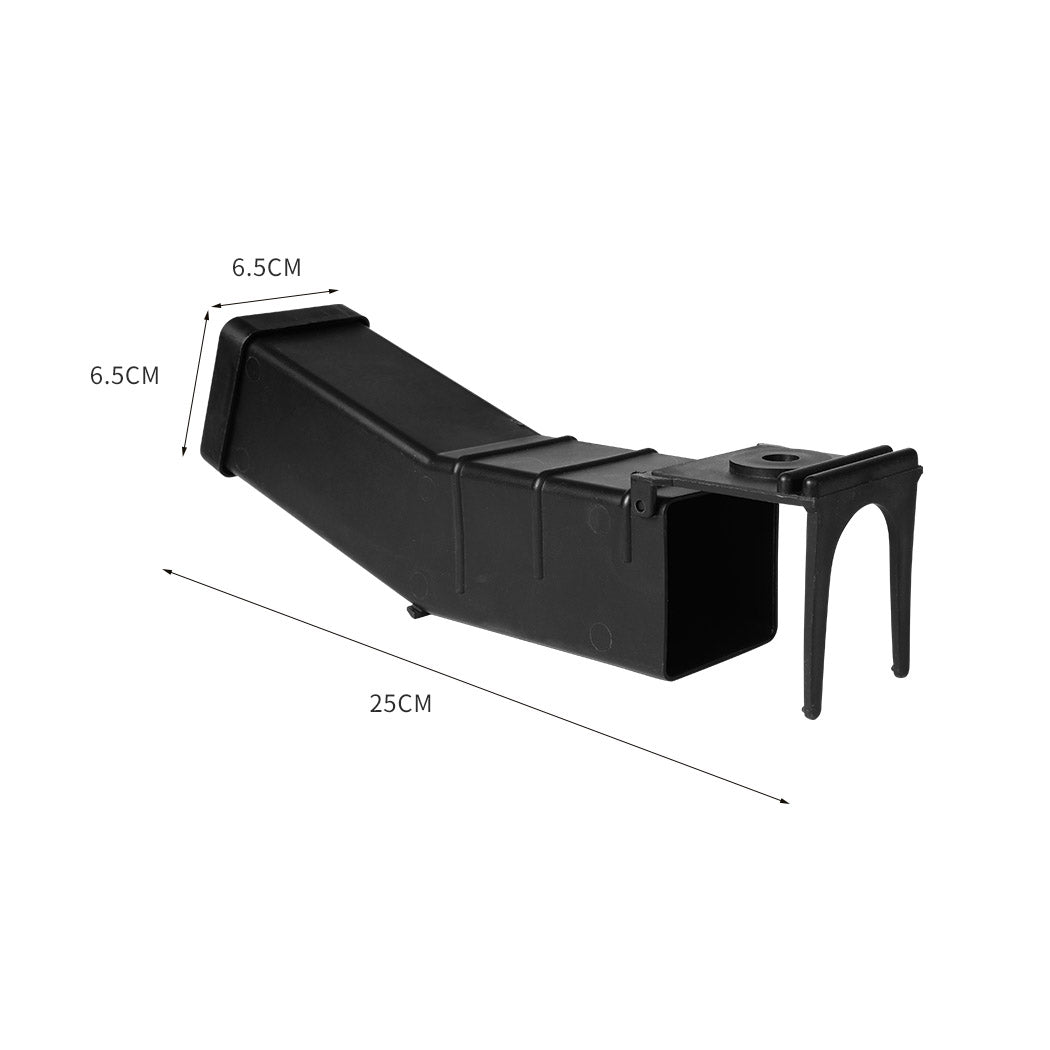 2x L Mouse Rat Trap Cage Catch Capture Black Large-1919892828020936706