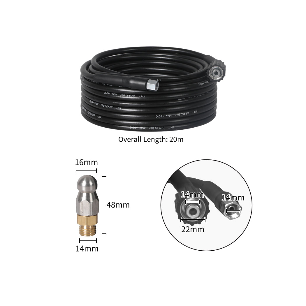 Traderight Pressure Washer Hose Extension-1919892897893847042