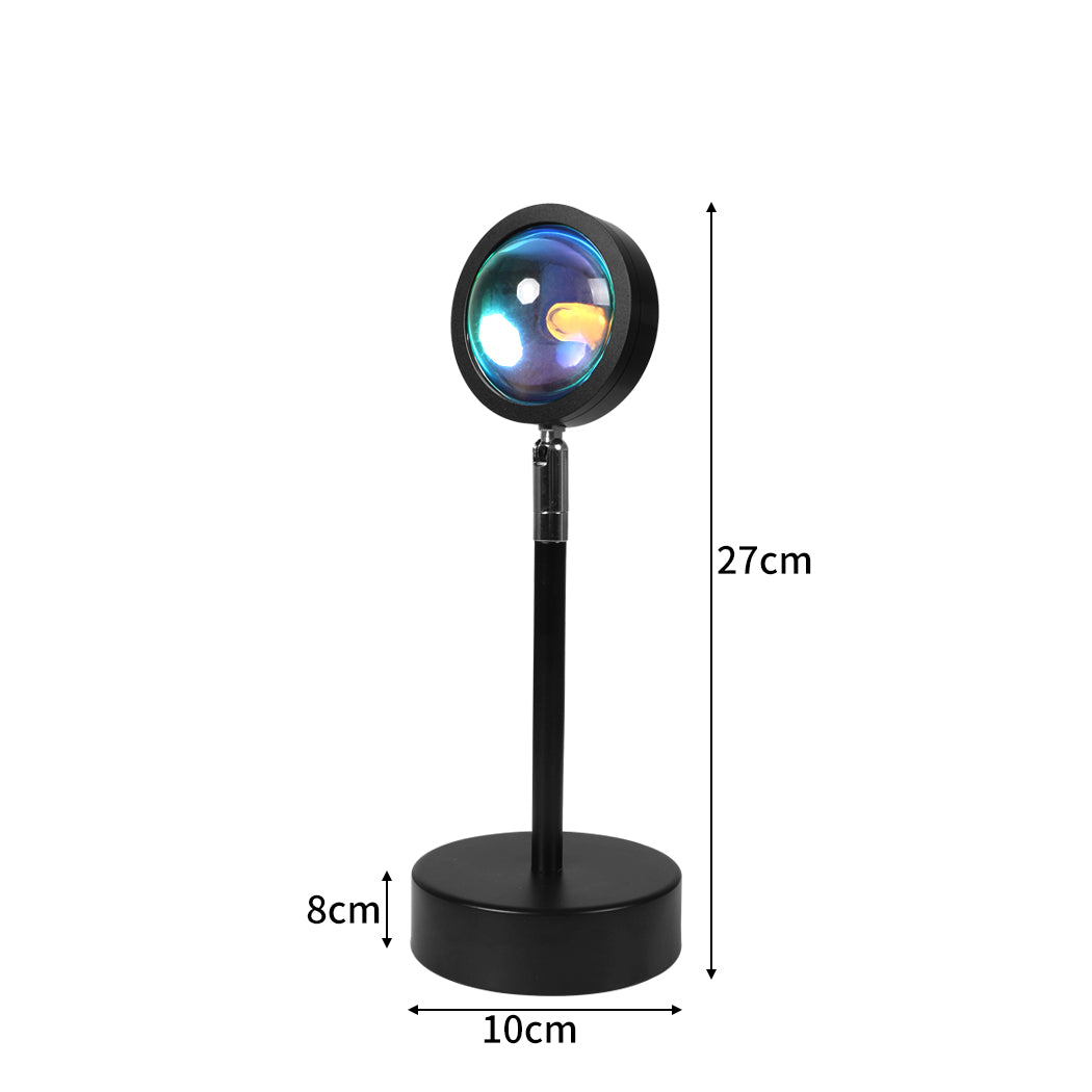 EMITTO Rainbow Sunset Projection Lamp-1954802825515110402