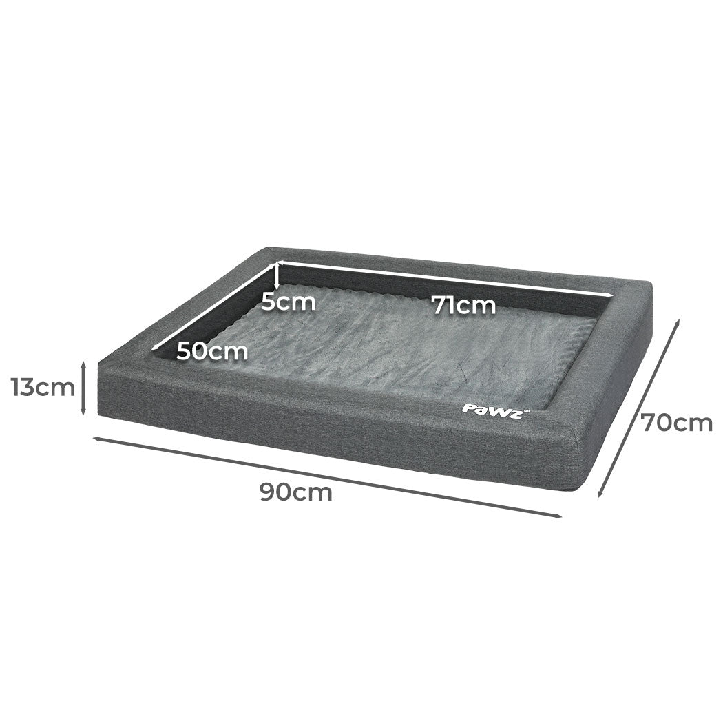 PaWz Memory Foam Pet Bed Calming Dog L Large-1954802563199143938