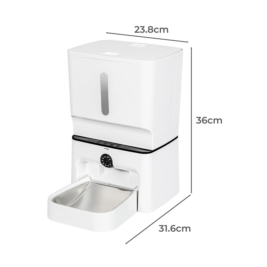 Pawz 2-in-1 Automatic Pet Feeder Wifi Camera Laser Toy-1954802481426993154