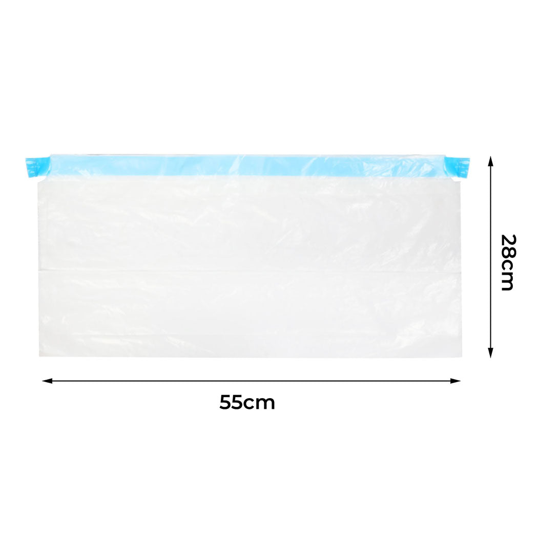 PaWz Waste Bag 6 Rolls 120Pcs Disposable-1973193549776293890