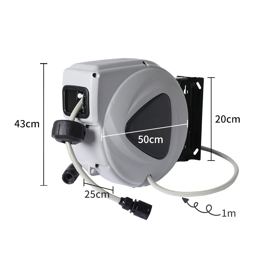 Hose Reel Retractable Garden Spray Gun 10M-1919892887806545922