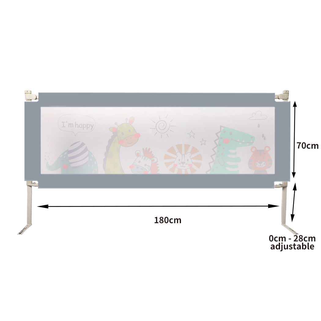 Bopeep Kids Baby Safety Bed Rail Guard Medium-1954802775560949762