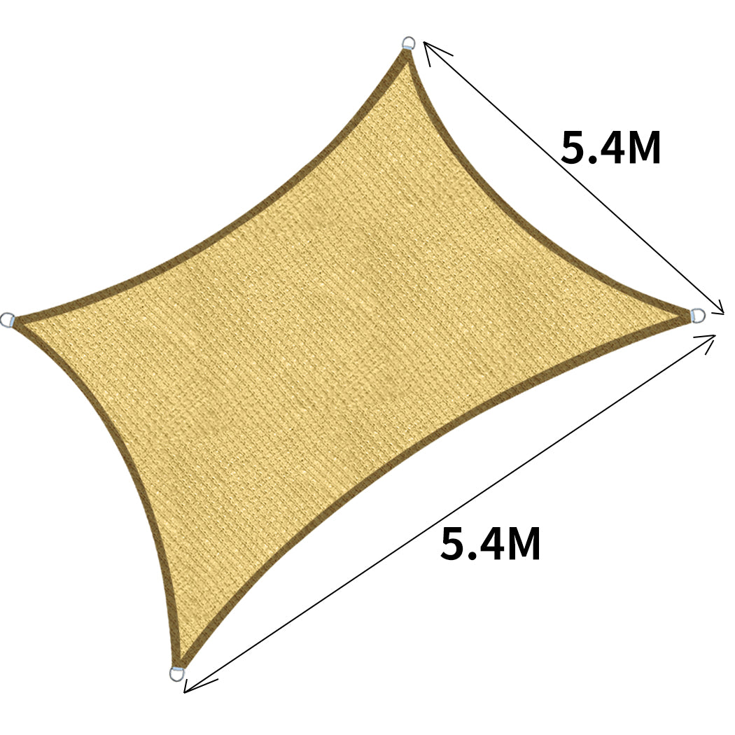 Outdoor Awning Cloth Sun Shades Sail Sand 280-1910112596623757314