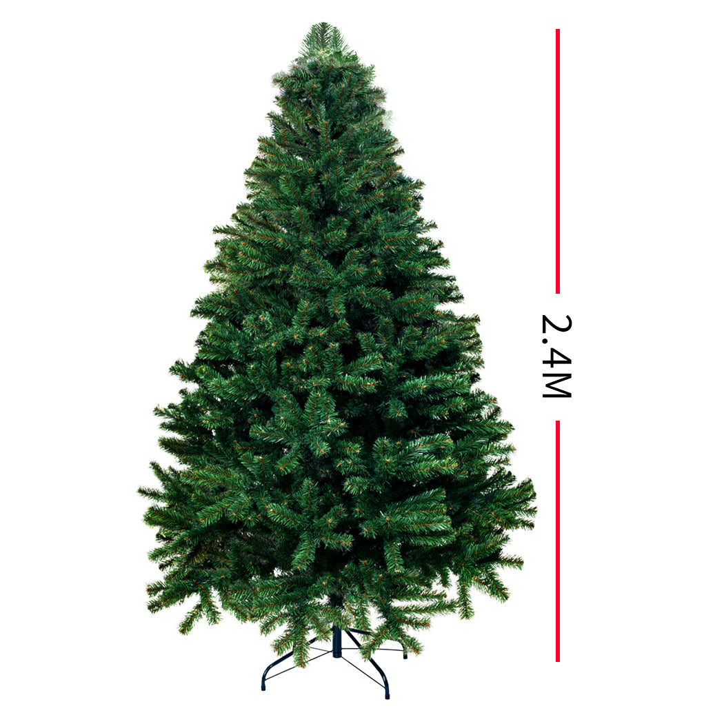 SANTACO Christmas Tree 2.4M 8Ft LED 2.4 Meter-1910112328947470338