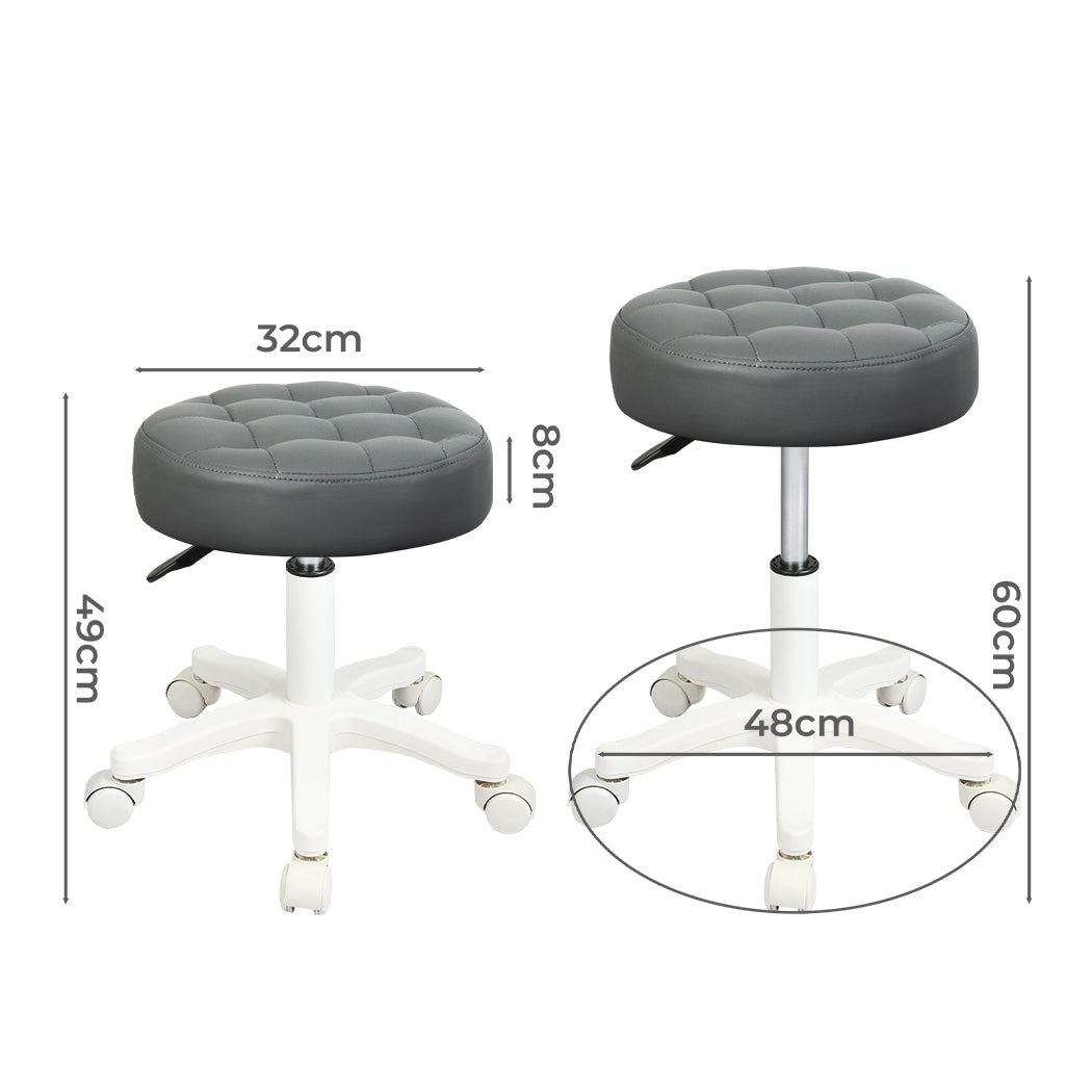 Levede Rolling Bar Stool-1954802407833735170