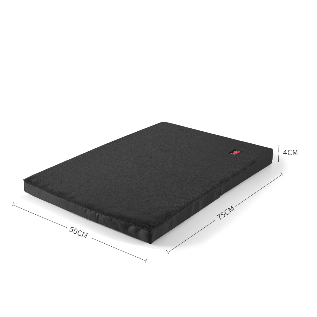 PaWz Pet Bed Foldable Dog Puppy Beds Black Medium-1954802758196531202