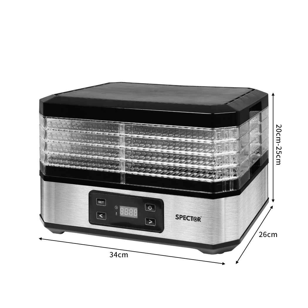 Spector Food Dehydrators Stainless Steel-1954802799963410434
