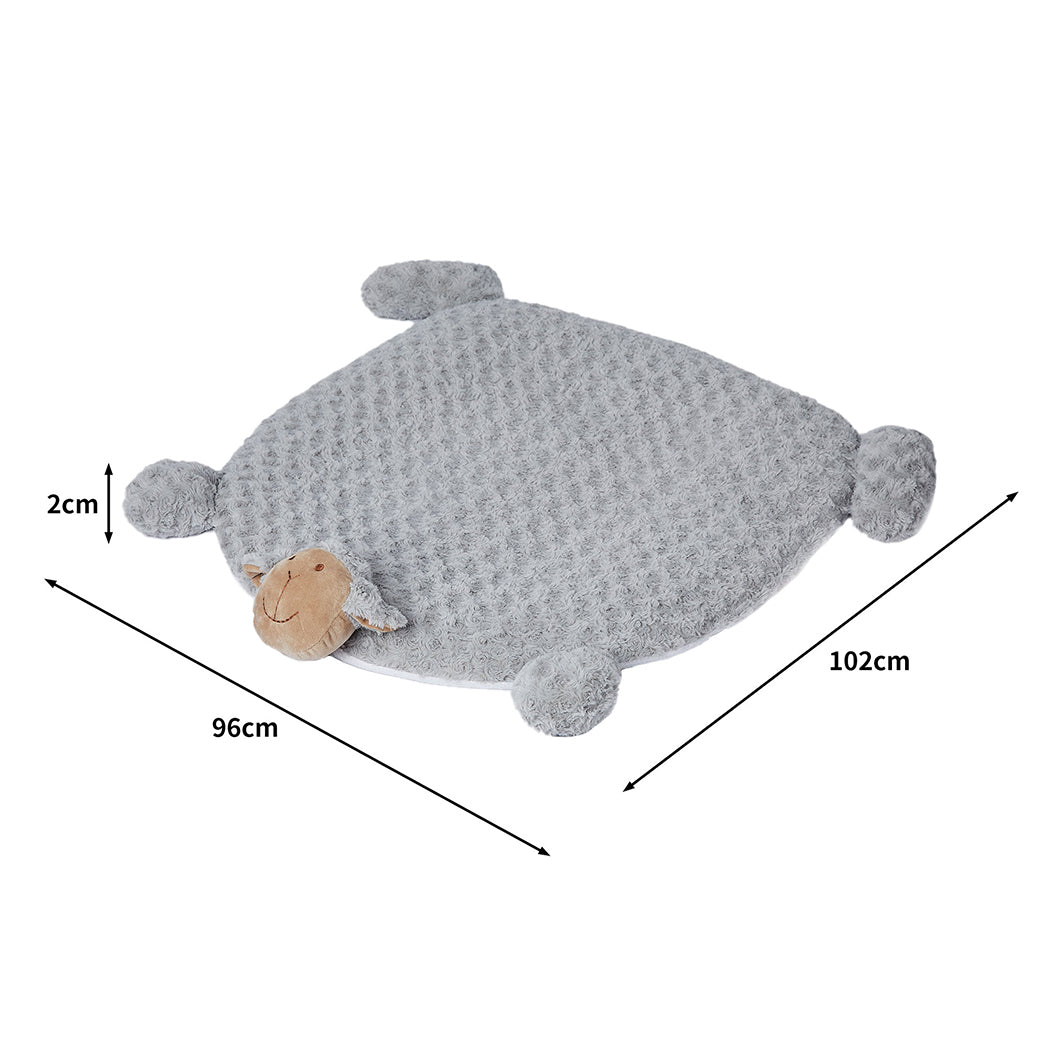 PaWz Pet Bed Cat Calming Beds Dog Squeaky L Grey Large-1954802524741570562