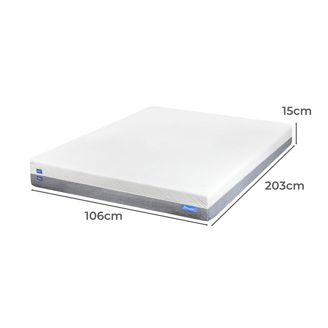 Dreamz King single Mattress Gel Memory-1919892866201686018