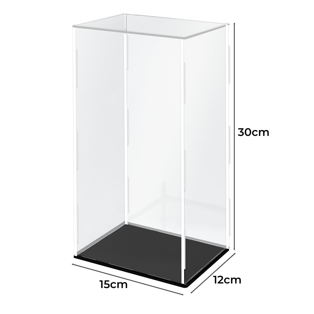 400%Bearbrick Display Case Pop Mart Black-1910113314298531842