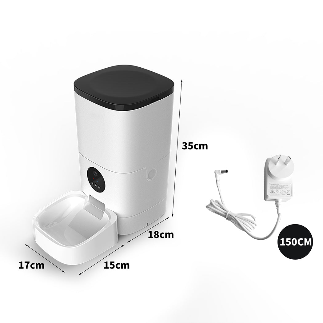 PaWz 6L Auto Feeder Pet Automatic Camera-1954802532199043074