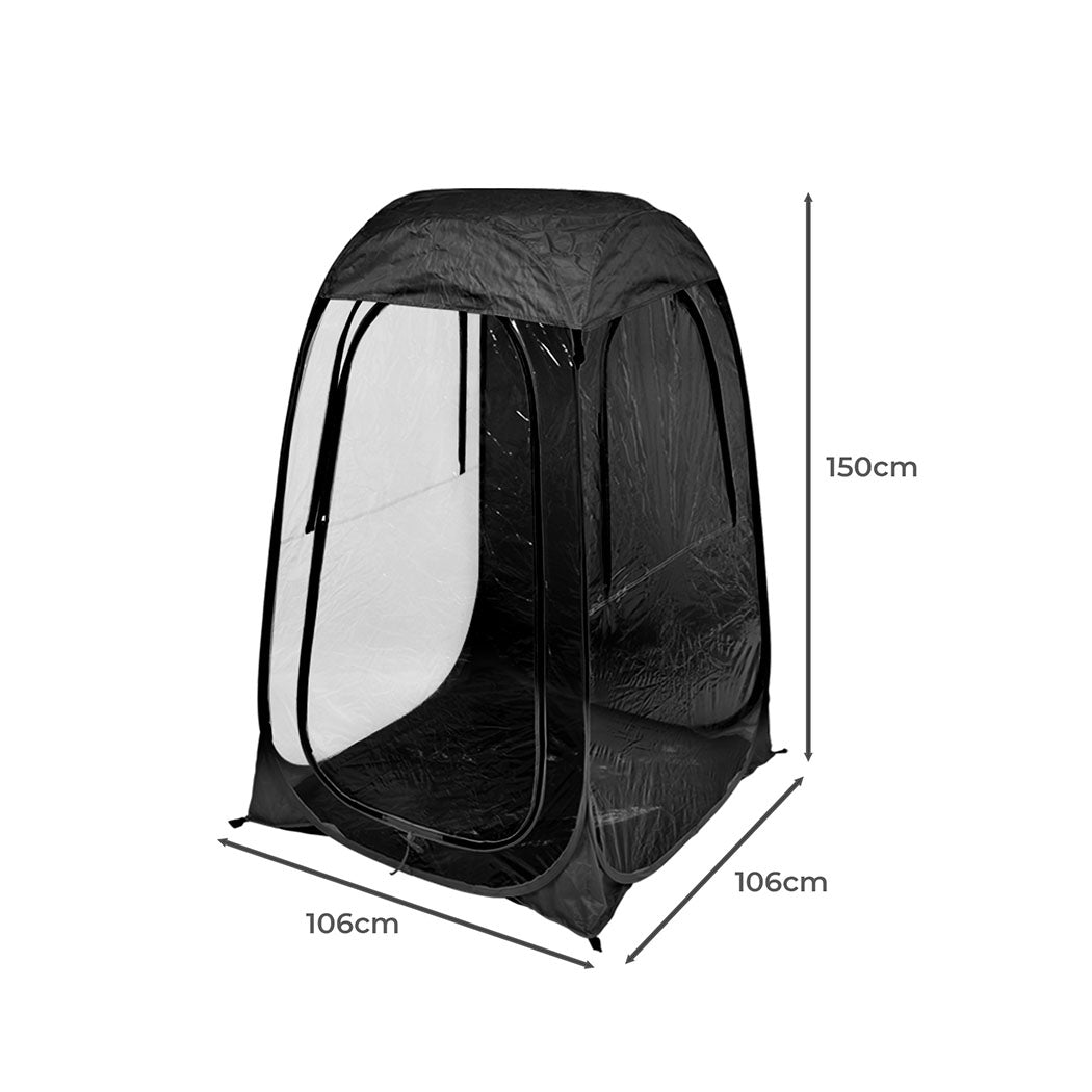 Mountview Pop Up Camping Beach Portable Black-1954802642479878146