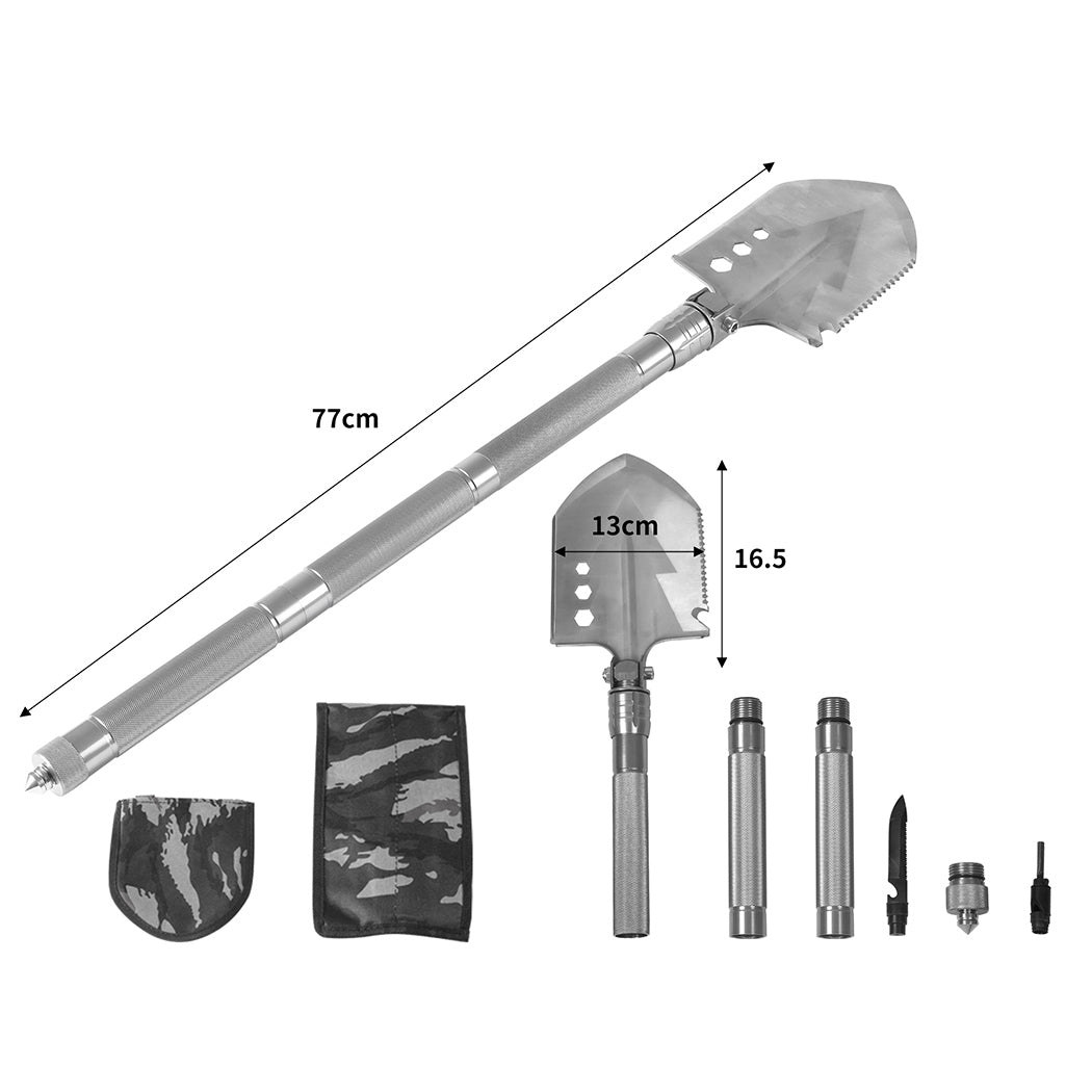 Traderight Camping Shovel Folding Survival-1919892890918719490